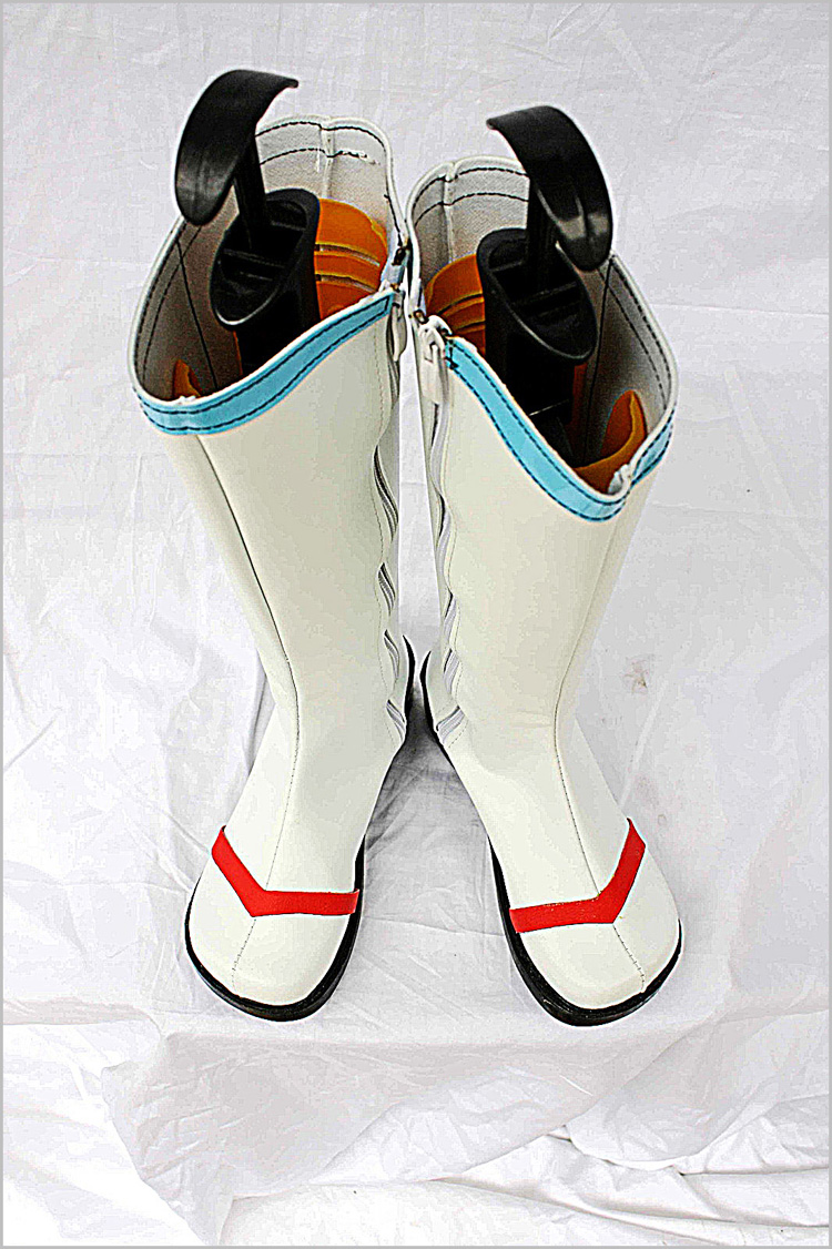 コスプレ靴 ブーツ VOCALOID 初音 cosplay ホワイト 変装 仮装 ハロウイン 高品質/サイズオーダー